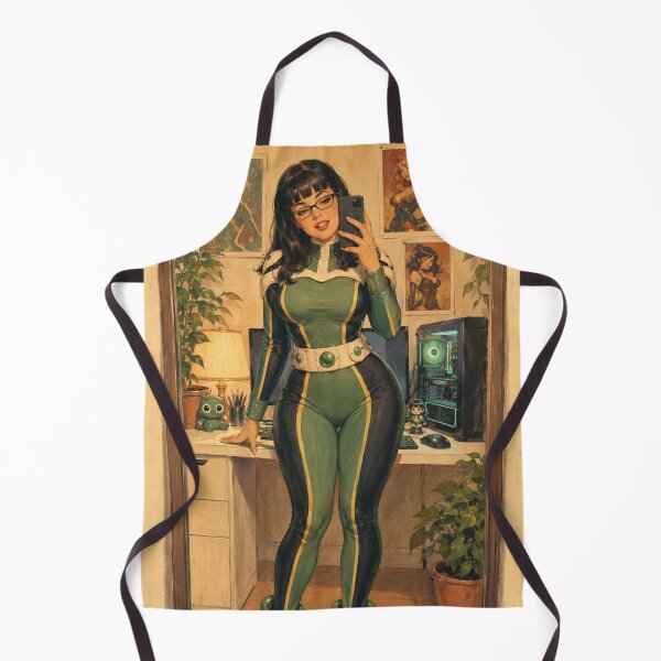 Item preview, Retro Amphibian Heroine Pinup – Vintage Superhero Glamour Art designed and sold by Cosplayvintage.