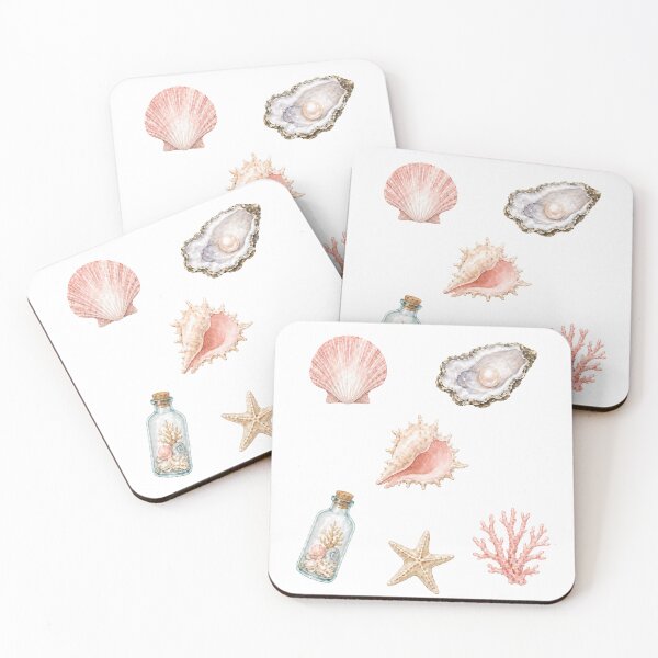 Item preview, Vintage Nautical Watercolor Sticker Set designed and sold by Ewa Miller.