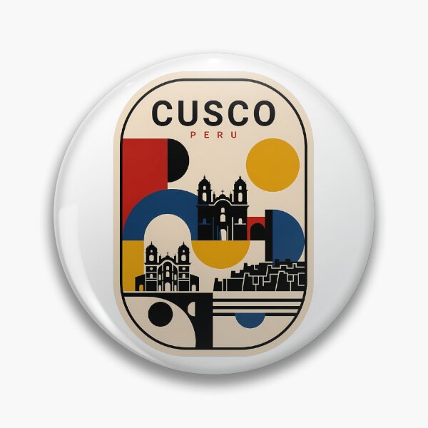 Item preview, Retro Mid Century Modern Cusco Peru Travel designed and sold by k3rstman1.