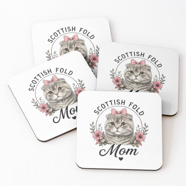 Item preview, Scottish Fold Mom Cat Lover Gift designed and sold by novaduman.