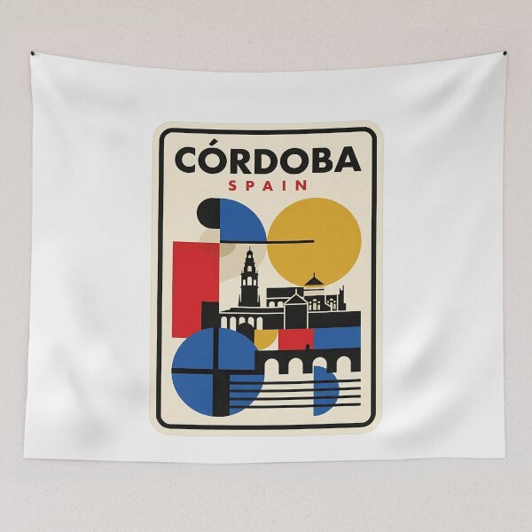 Item preview, Retro Cordoba Spain Geometric Architecture Landmark designed and sold by k3rstman1.