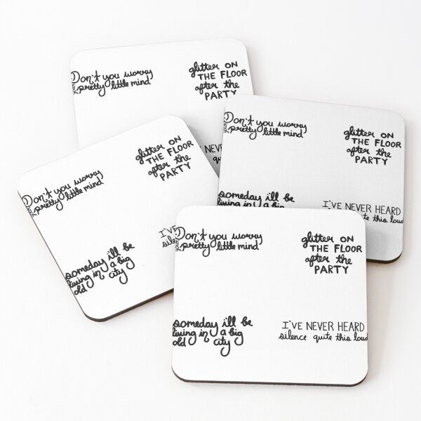 Artikelvorschau, Songtext-Sticker-Set entworfen und verkauft von TillyJones.