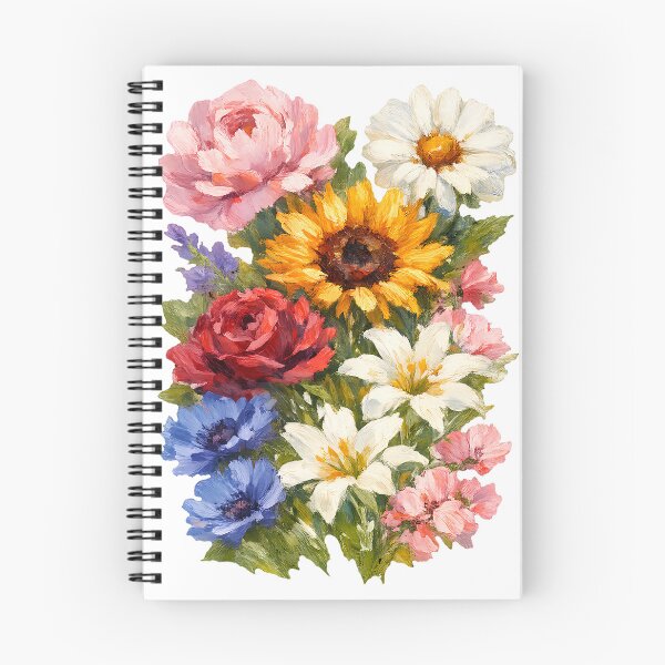 Item preview, Colorful Flower Bouquet Sticker designed and sold by tviyluv.