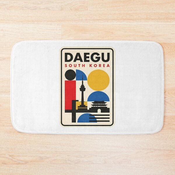 Item preview, Daegu South Korea Geometric Abstract Travel Art designed and sold by k3rstman1.