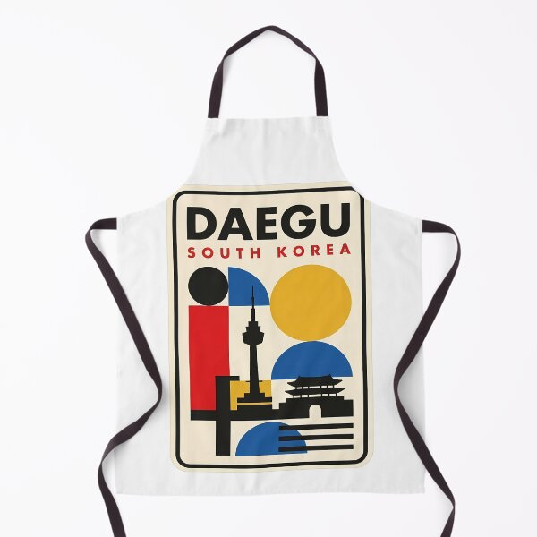 Item preview, Daegu South Korea Geometric Abstract Travel Art designed and sold by k3rstman1.