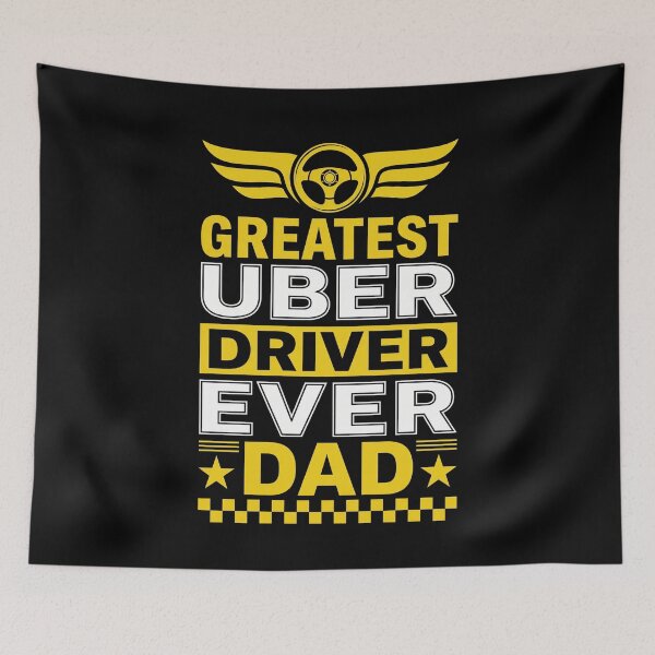 Item preview, Greatest Uber Driver Ever Dad Father Rideshare Professional designed and sold by SofenArt.