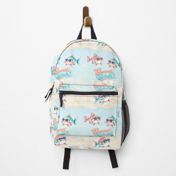Item preview, Summer Splash Fish Trio – Cute Kawaii Ocean Design designed and sold by DariaCraft.