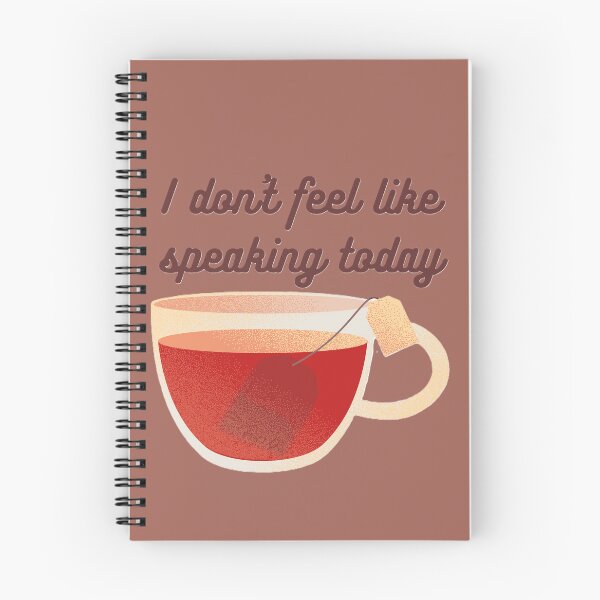 Item preview, I don't feel like speaking today designed and sold by creativityisfun.