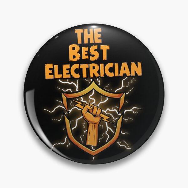 Item preview, The Best Electrician Shield Design – Electrician Gift Idea designed and sold by Operator Style Wear.