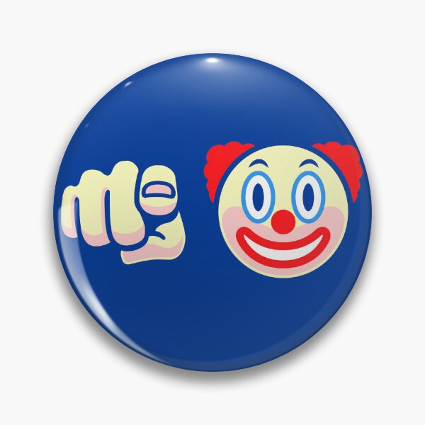 Item preview, Pointing Clown Emojis designed and sold by visualcraftsman.