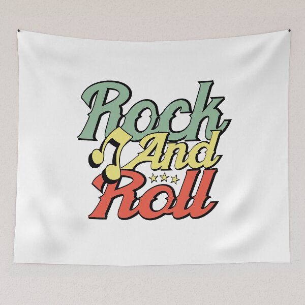 Item preview, Rockabilly Rock n Roll Green Yellow Orange and Black Rockers Sock Hop Sticker designed and sold by MemphisCenter.