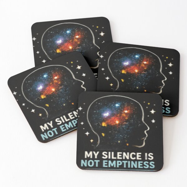 Aperçu de l'œuvre My Silence Is Not Emptiness | Autism & AAC Awareness créée et vendue par GUINewAlex.
