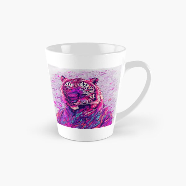 Item preview, Neon Tiger Sunset Grid designed and sold by nndgraphics.