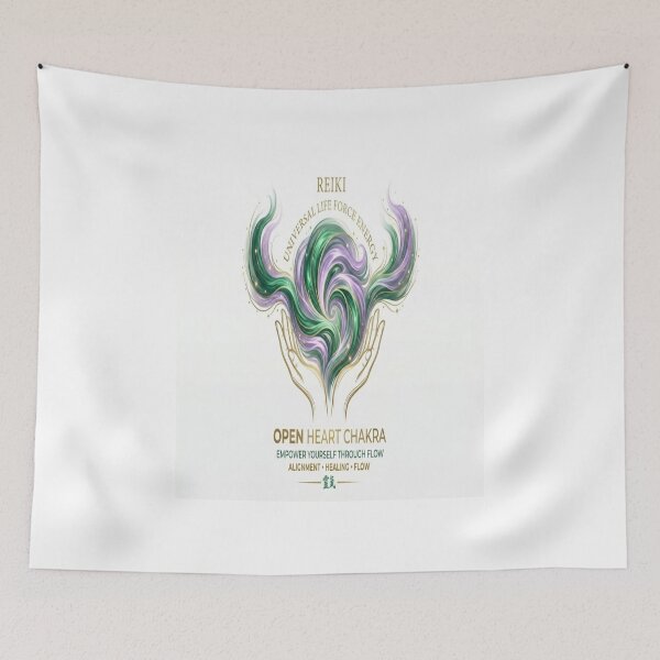 Item preview, Reiki Universal Energy Flow - Abstract Healing Aura Design designed and sold by Csaba1983.