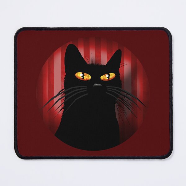 Item preview, Mysterious Black Cat designed and sold by Andrew Hitchen.
