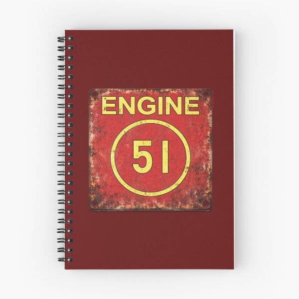 Item preview, Engine 51 Tin Distressed designed and sold by Normbot2000.