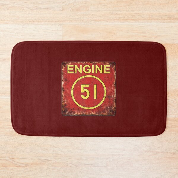 Item preview, Engine 51 Tin Distressed designed and sold by Normbot2000.