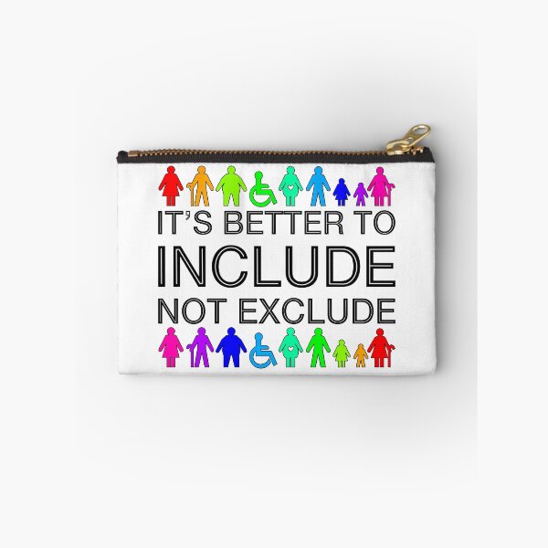 Item preview, It's Better To Include, Not Exclude: Shapes & Sizes (Rainbow) designed and sold by SarahJosArt.