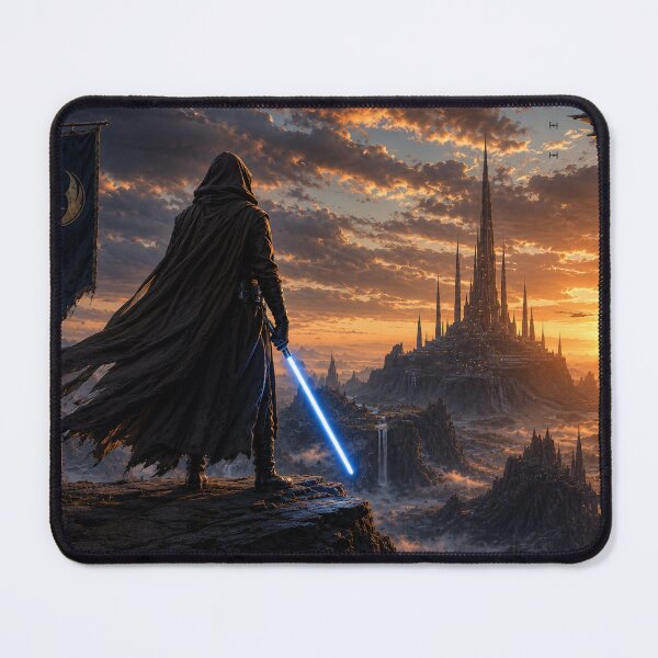 Item preview, Epic Sci-Fi Guardian at Sunset designed and sold by MKDSN.