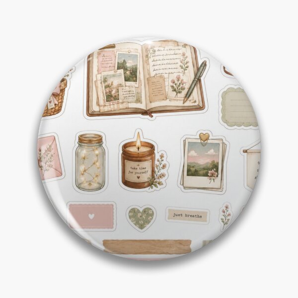 Item preview, cozy journaling stickers by luna designed and sold by emmasaud.