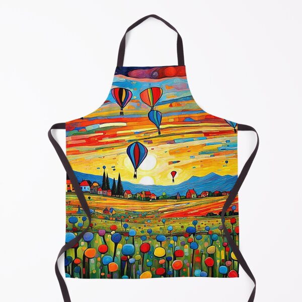 Item preview, Balloon Festival at sunset designed and sold by George Hutton Hunter.