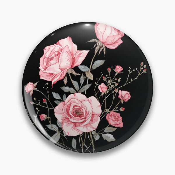 Item preview, Pink wild rose watercolor designed and sold by uunaa.