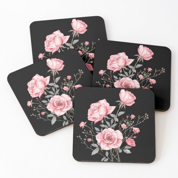 Item preview, Pink wild rose watercolor designed and sold by uunaa.