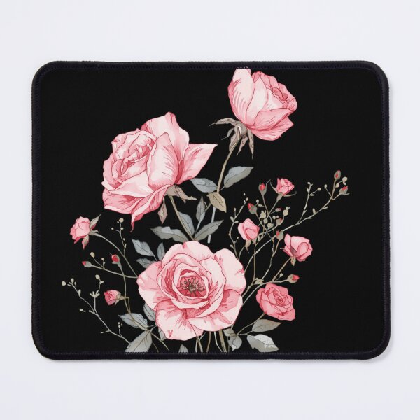 Item preview, Pink wild rose watercolor designed and sold by uunaa.