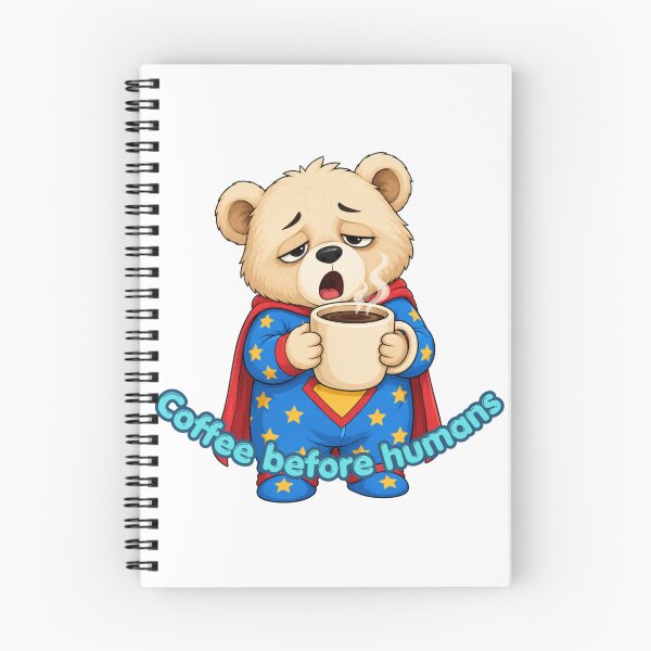 Item preview, Coffee Before Humans Funny Bear Coffee T-Shirt designed and sold by Leogasup.