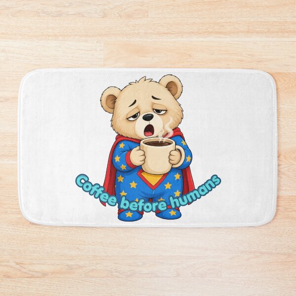 Item preview, Coffee Before Humans Funny Bear Coffee T-Shirt designed and sold by Leogasup.
