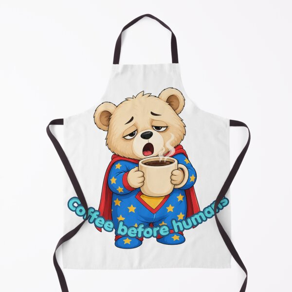 Item preview, Coffee Before Humans Funny Bear Coffee T-Shirt designed and sold by Leogasup.
