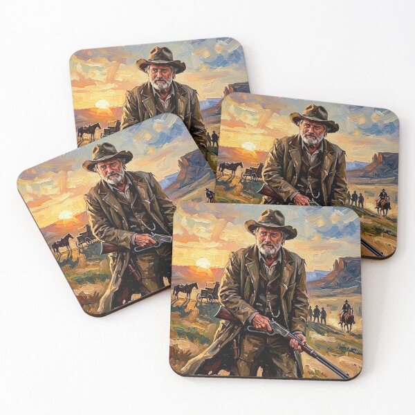 Item preview, The Lone Gunslinger – The Ballad of Lefty Brown Fine Art Print designed and sold by Art's Diner.