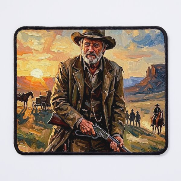 Item preview, The Lone Gunslinger – The Ballad of Lefty Brown Fine Art Print designed and sold by Art's Diner.