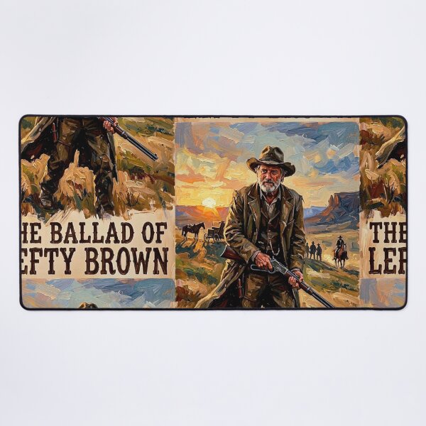 Item preview, The Lone Gunslinger – The Ballad of Lefty Brown Fine Art Print designed and sold by Art's Diner.