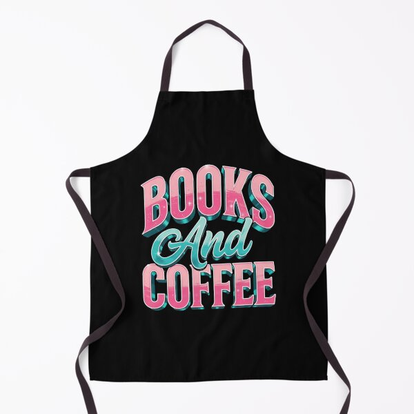 Item preview, Books And Coffee Cute Reader Graphic, Retro Pink Mint Typography, Aesthetic Bookworm Design designed and sold by Keingdesign.