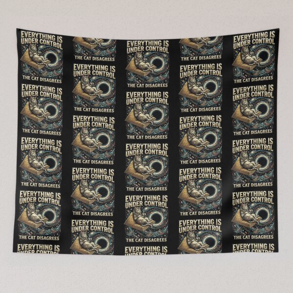 Item preview, Cosmic Cat Disagrees – Surreal Egyptian Humor designed and sold by Dogandesighn.