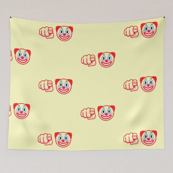 Item preview, Pointing Clown Emojis designed and sold by visualcraftsman.
