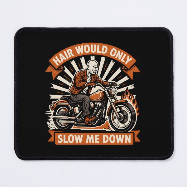 Item preview, Hair Would Only Slow Me Down Dad Humor Vintage Sarcastic Bald Dad designed and sold by Redgiant87x.
