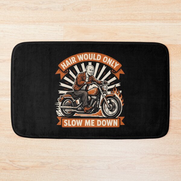 Item preview, Hair Would Only Slow Me Down Dad Humor Vintage Sarcastic Bald Dad designed and sold by Redgiant87x.