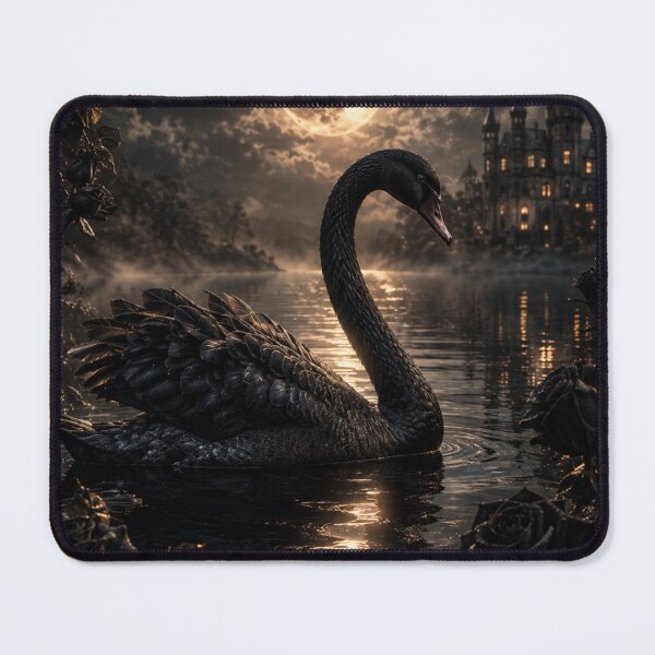 Item preview, Black Swan Under Moonlight designed and sold by VelarisMoon.