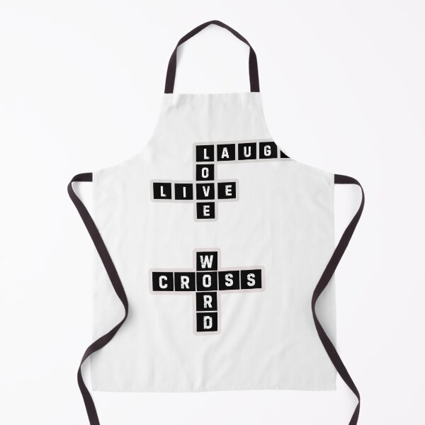 Item preview, Live Laugh Love Crossword Puzzle Design designed and sold by KAWAII STUDIO NB.