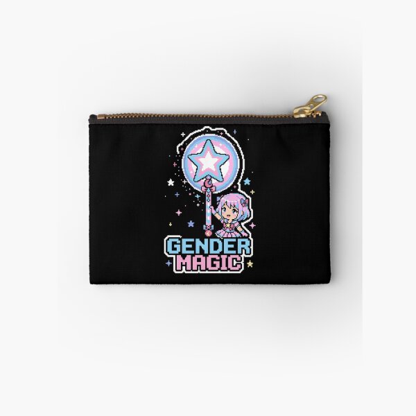Item preview, Gender Magic - Trans Pride Magical Girl Pixel Art designed and sold by artistastshirt.