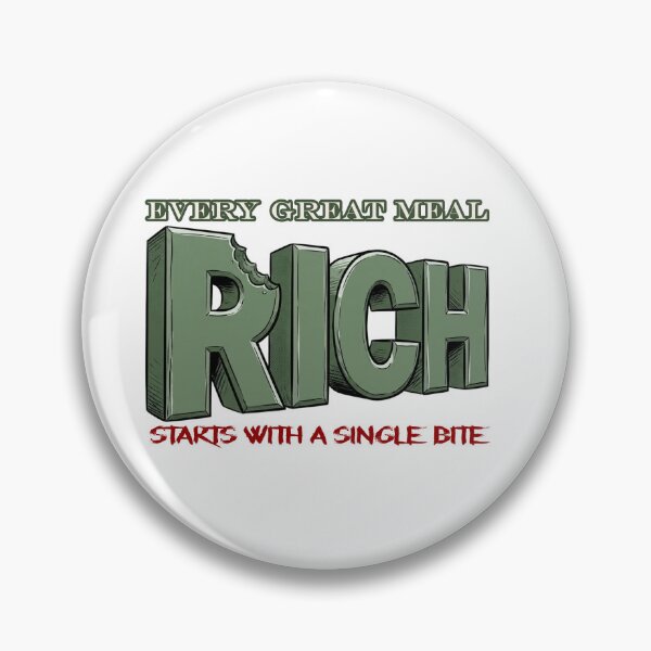 Item preview, Eat the Rich - First Bite designed and sold by Cut & Paste Productions.