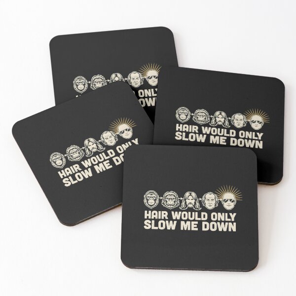 Item preview, Hair Would Only Slow Me Down Dad Humor Classic Dad Joke Bald Dad designed and sold by Redgiant87x.
