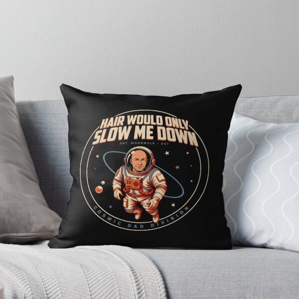 Item preview, Hair Would Only Slow Me Down Dad Humor Bald Dad Vintage Humor designed and sold by Redgiant87x.