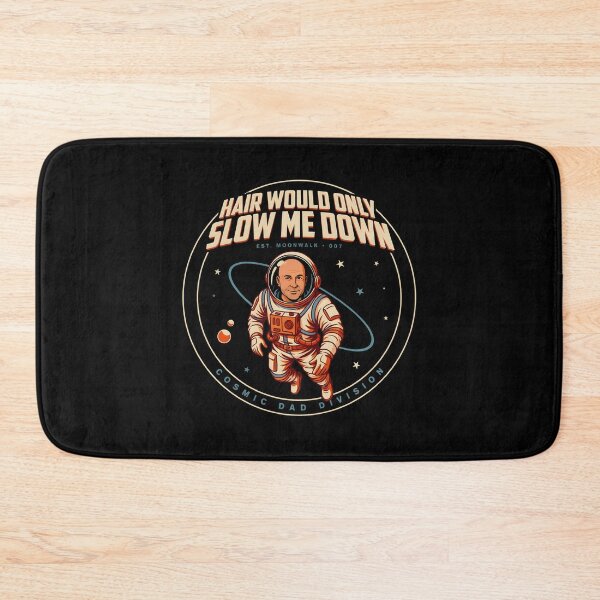 Item preview, Hair Would Only Slow Me Down Dad Humor Bald Dad Vintage Humor designed and sold by Redgiant87x.