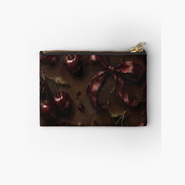 Item preview, Dark Romance Cherry Coquette Gothic Aesthetic Pattern designed and sold by BeataPrint.