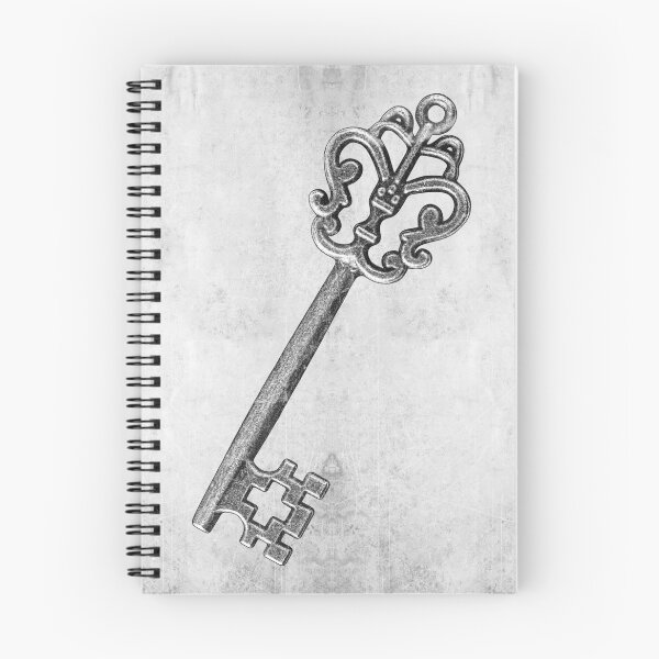 Item preview, Vintage Gold Skeleton Key Fleur de Lis Crown Royal designed and sold by Ghoul Enterprises.