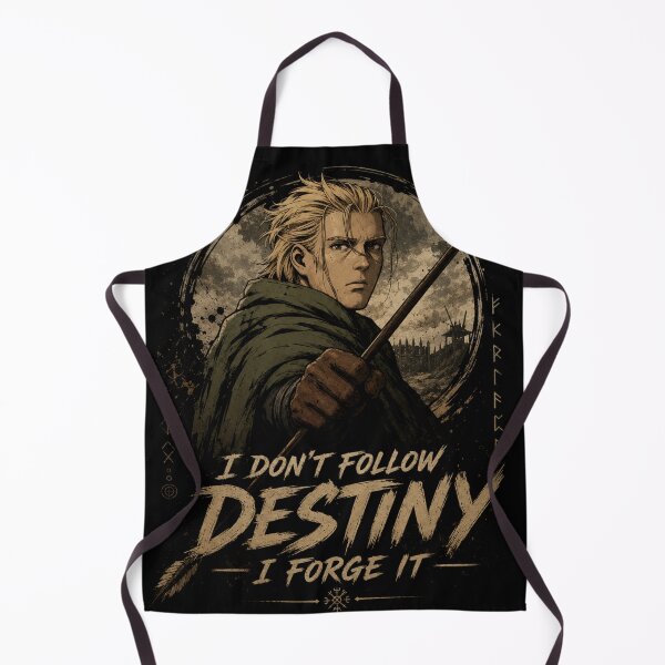 Item preview, Norse Warrior Destiny Quote Shirt | Viking Anime Inspired Medieval Warrior designed and sold by AbstractAuraArt.