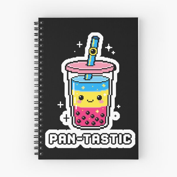 Item preview, Pan-tastic Boba Tea - Kawaii Pansexual Pride Pixel Art designed and sold by artistastshirt.